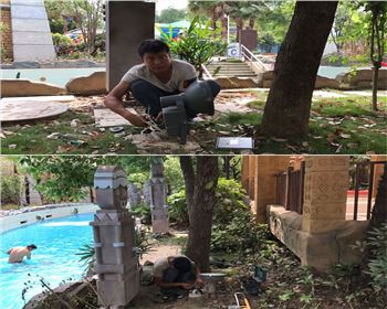 湖北武漢歡樂谷亮化施工